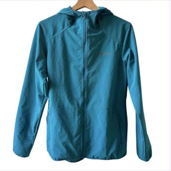 Columbia Jackets & Blazers - Columbia turquoise windbreaker jacket size Medium water resistant hiking outdoor